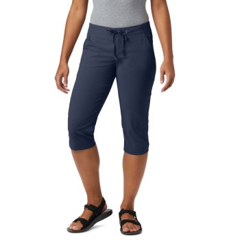 Columbia Anytime Outdoor Capri, Pantalones Azul Marino Para Mujer | 059423-QVS